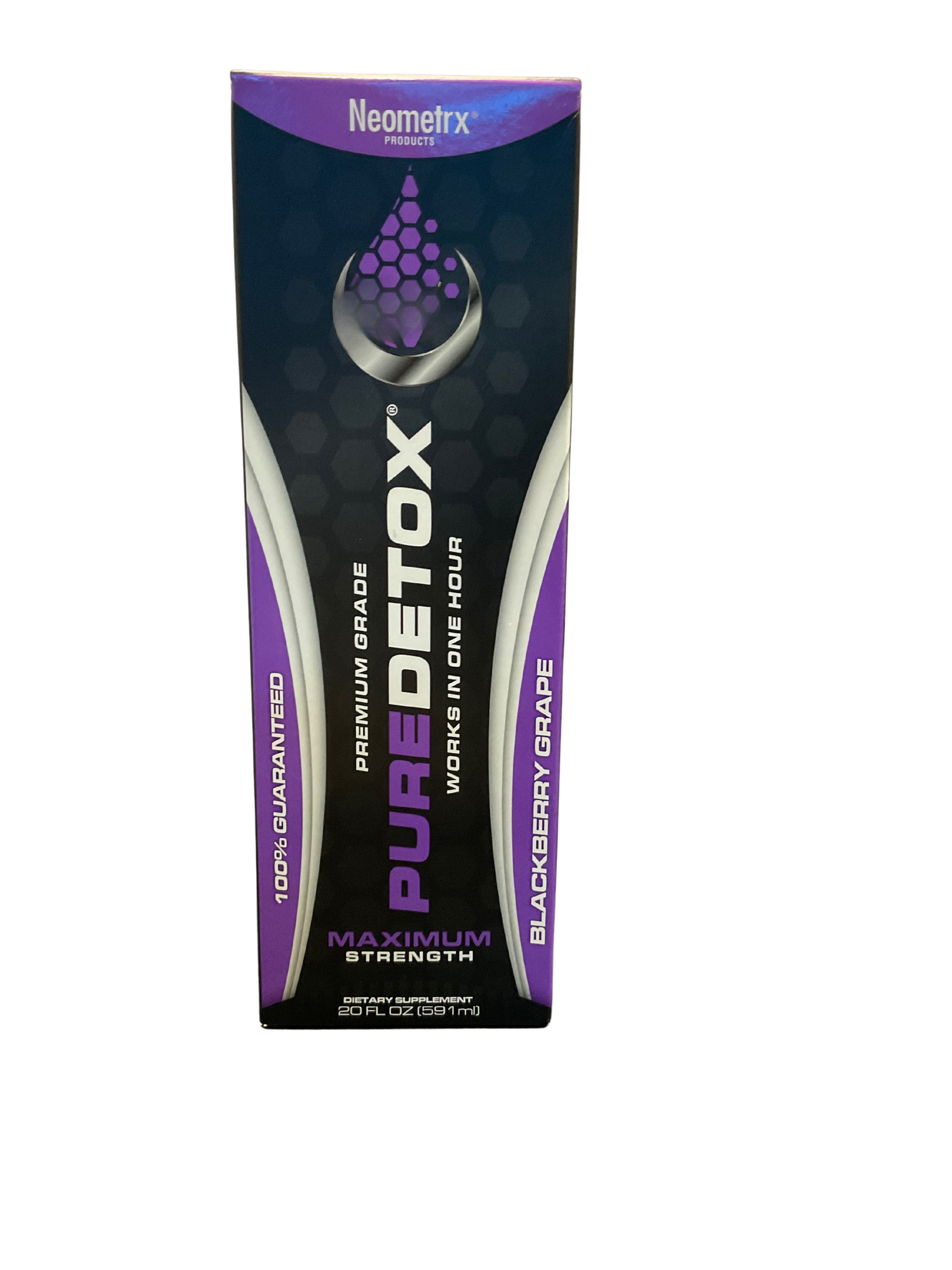 Pure Detox Maximum Strength - Blackberry Grape