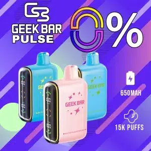 Geek Bar Pulse 15K Zero Nicotine