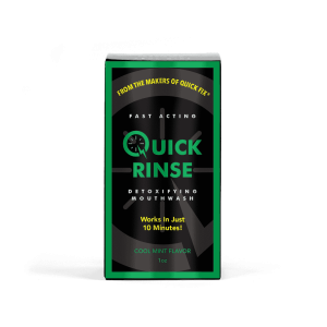 Quick Shot Detoxifying Mouthwash 1oz Cool Mint Flavor