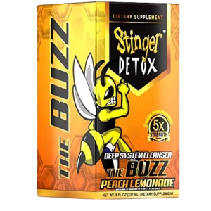Stinger Detox 1hr 5x Deep System - Peach Lemonade