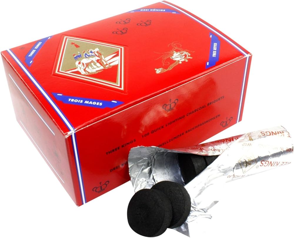 Three Kings 100 Quick Lighting Charcoal